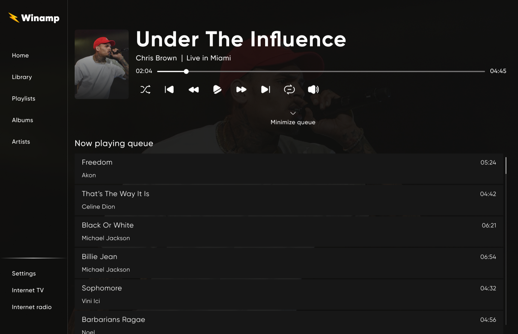 now playing full
